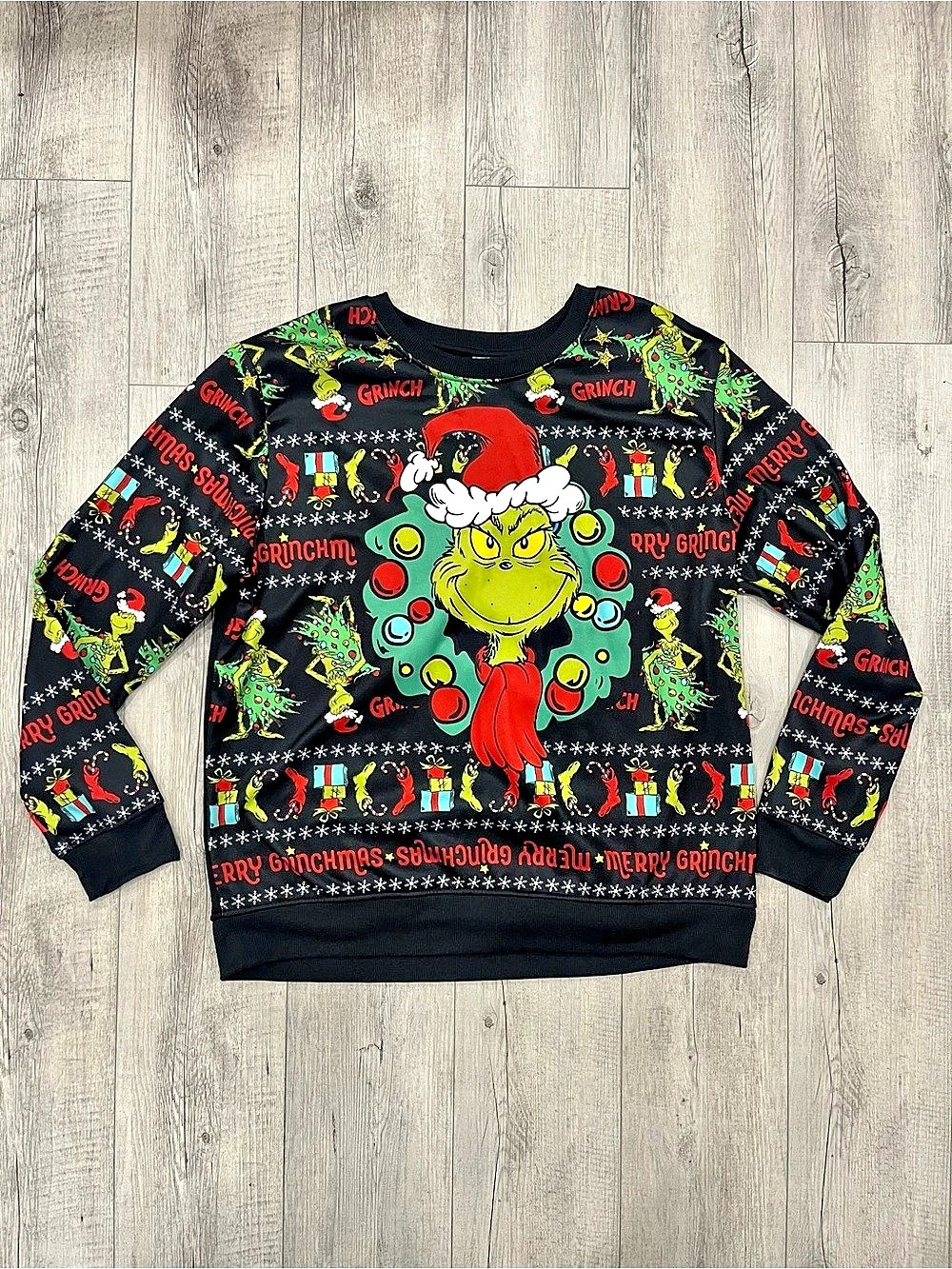 Dr. Seuss Enterprises The Grinch Men’s XL/16 Grinch Sweatshirt
